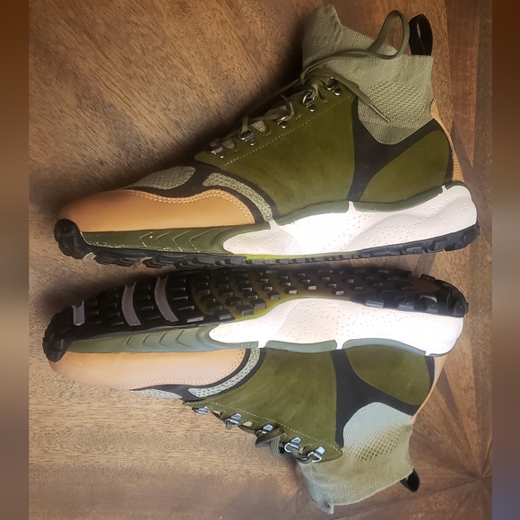 NIKE AIR ZOOM TALARIA MID FLYKNIT PREMIUM  GREEN Mens Shoes Size 12 - Picture 3 of 14